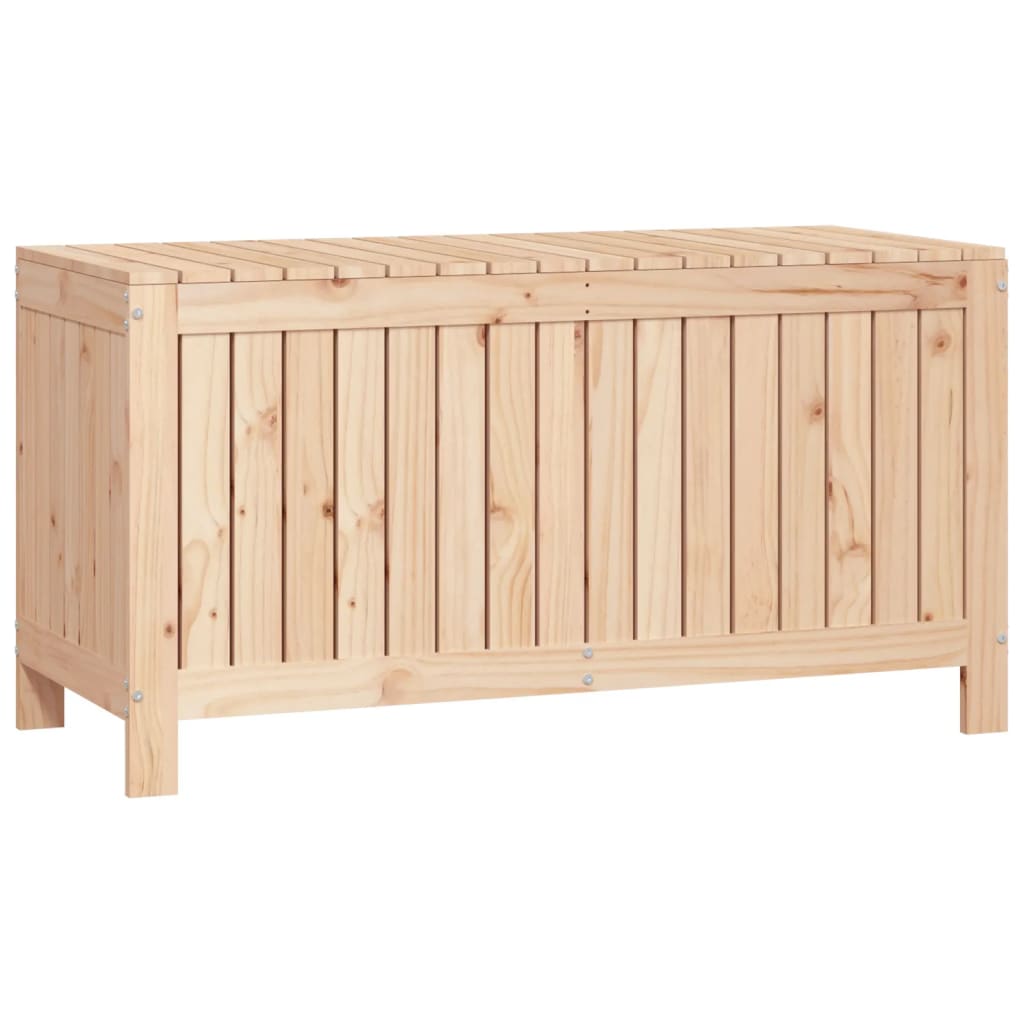 Cutie de depozitare grădină, 115x49x60 cm, lemn masiv de pin - Lando