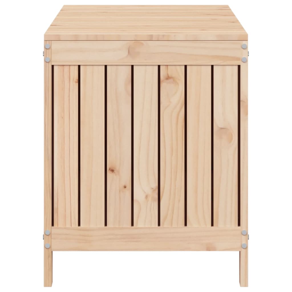 Cutie de depozitare grădină, 115x49x60 cm, lemn masiv de pin - Lando
