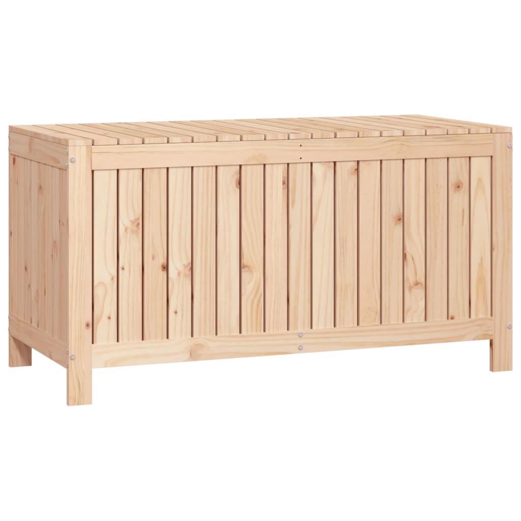 Cutie de depozitare grădină, 121x55x64 cm, lemn masiv de pin - Lando