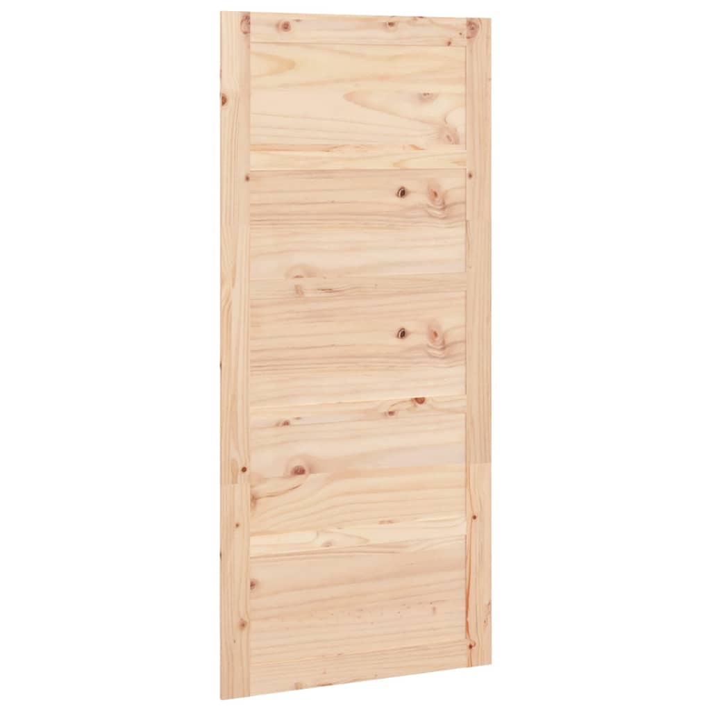 Ușă de hambar, 90x1,8x204,5 cm, lemn masiv de pin - Lando