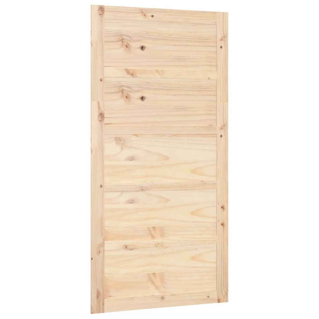 Ușă de hambar, 100x1,8x204,5 cm, lemn masiv de pin - Lando