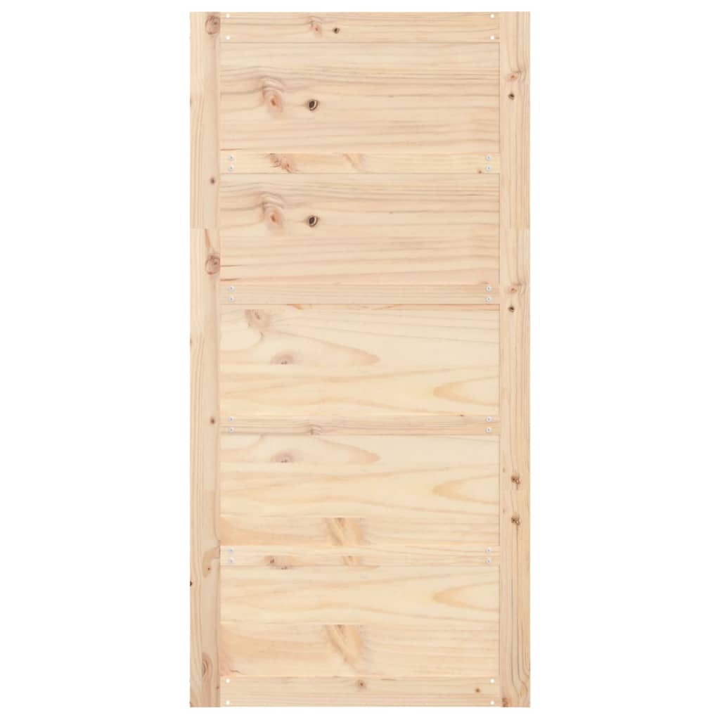 Ușă de hambar, 100x1,8x204,5 cm, lemn masiv de pin - Lando