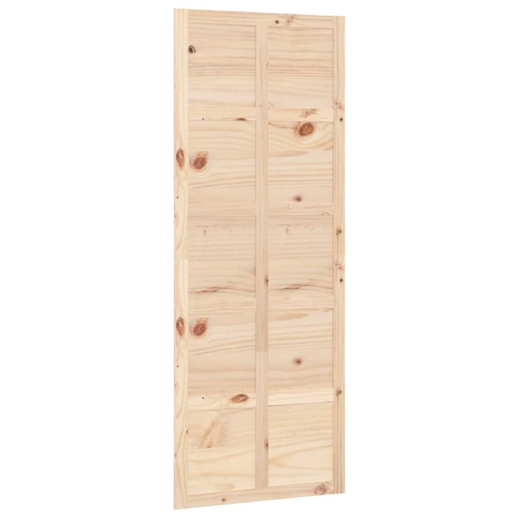 Ușă de hambar, 80x1,8x214 cm, lemn masiv de pin - Lando