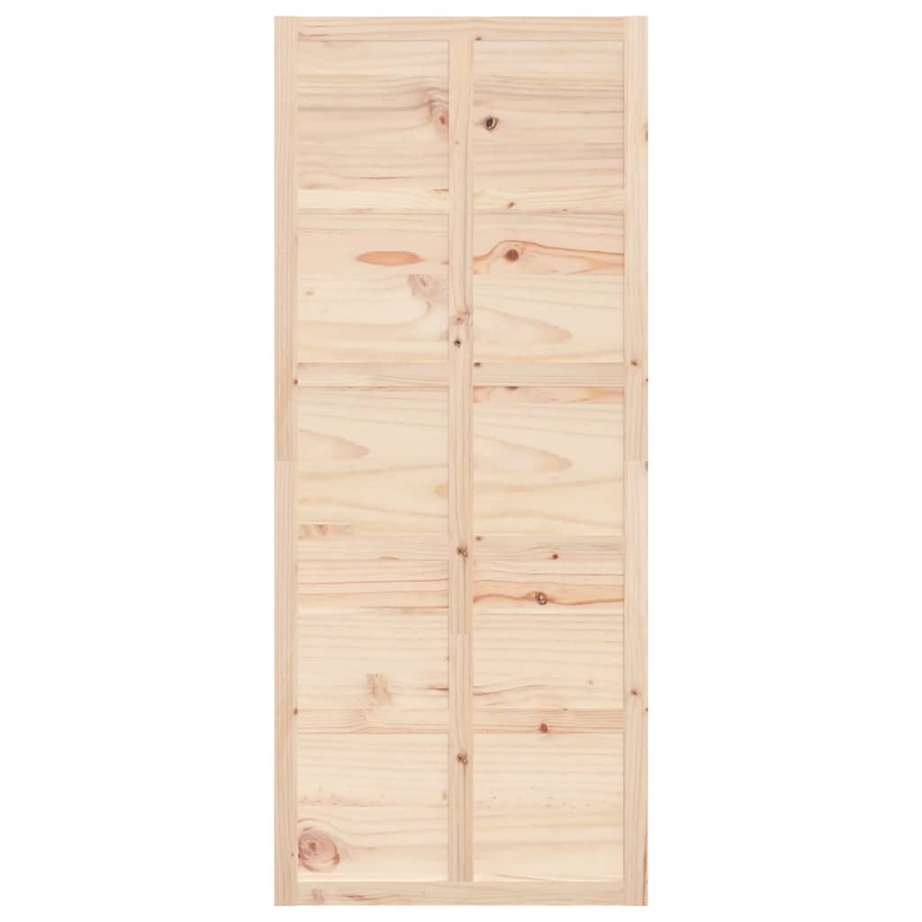 Ușă de hambar, 90x1,8x214 cm, lemn masiv de pin - Lando