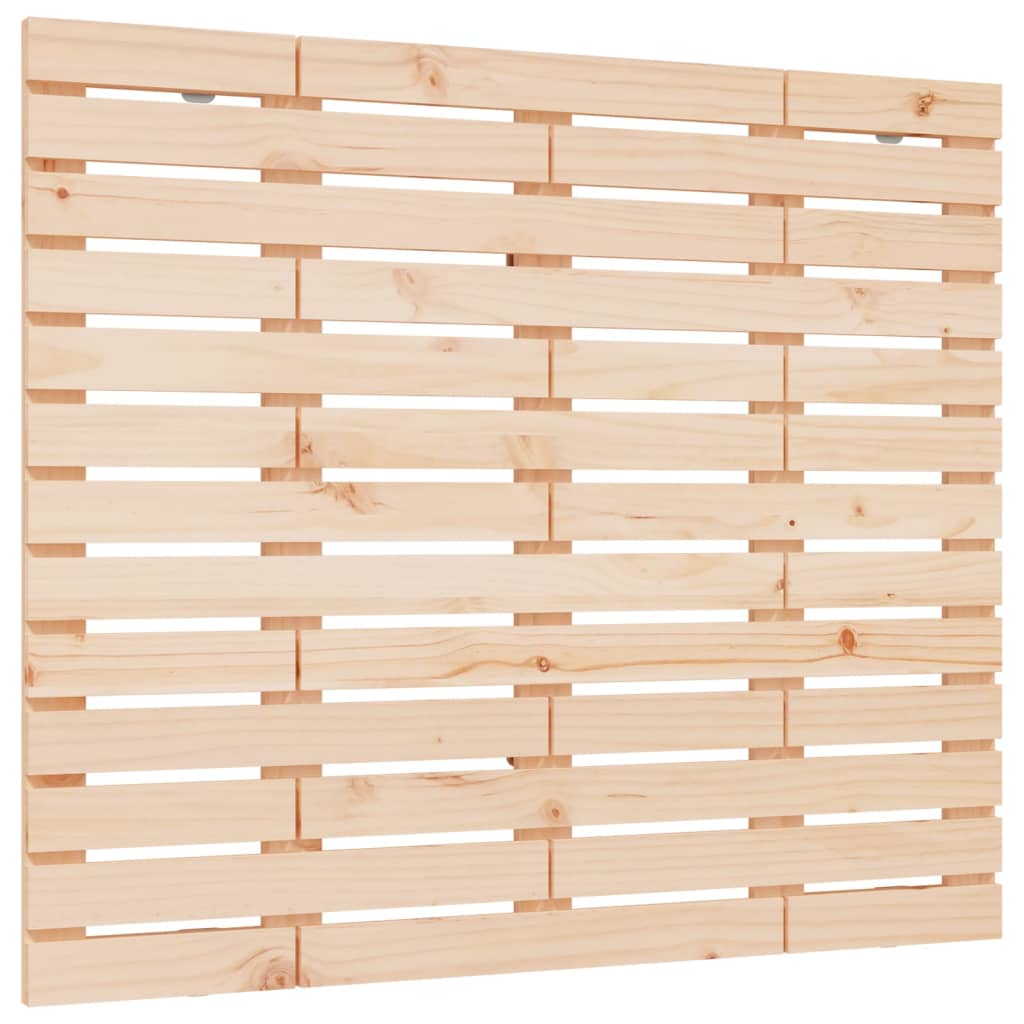 Tăblie de pat pentru perete, 106x3x91,5 cm, lemn masiv de pin - Lando