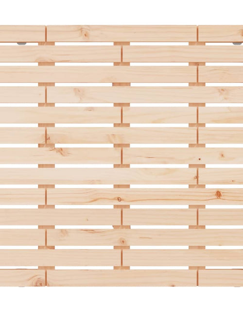 Încărcați imaginea în vizualizatorul Galerie, Tăblie de pat pentru perete, 126x3x91,5 cm, lemn masiv de pin - Lando
