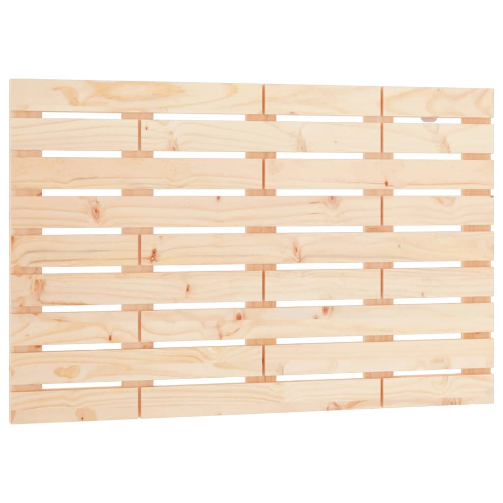 Tăblie de pat pentru perete, 96x3x63 cm, lemn masiv de pin - Lando