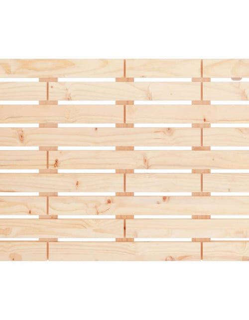 Încărcați imaginea în vizualizatorul Galerie, Tăblie de pat pentru perete, 81x3x63 cm, lemn masiv de pin - Lando
