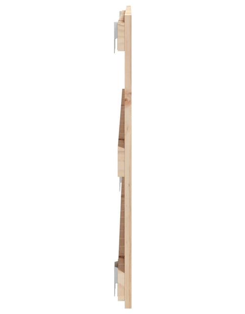 Încărcați imaginea în vizualizatorul Galerie, Tăblie de pat pentru perete, 95,5x3x60 cm, lemn masiv de pin - Lando
