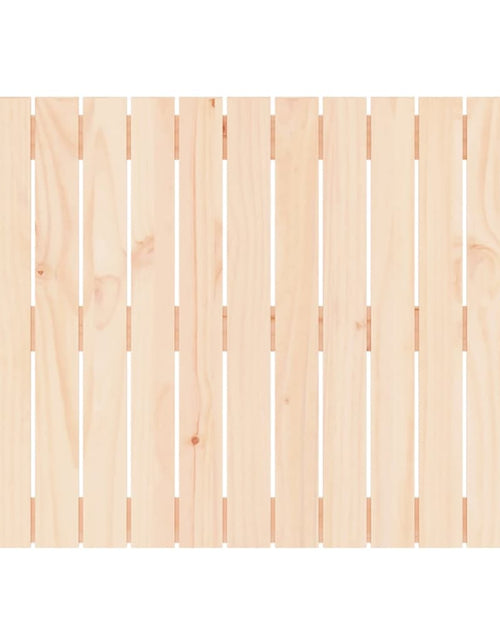 Загрузите изображение в средство просмотра галереи, Tăblie de pat pentru perete, 82,5x3x60 cm, lemn masiv de pin - Lando
