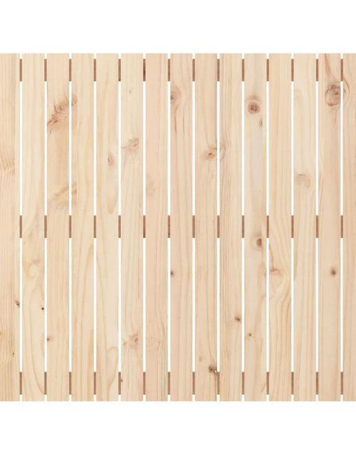 Încărcați imaginea în vizualizatorul Galerie, Tăblie de pat pentru perete, 108x3x90 cm, lemn masiv de pin - Lando
