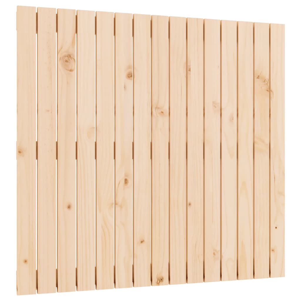 Tăblie de pat pentru perete, 95,5x3x90 cm, lemn masiv de pin - Lando