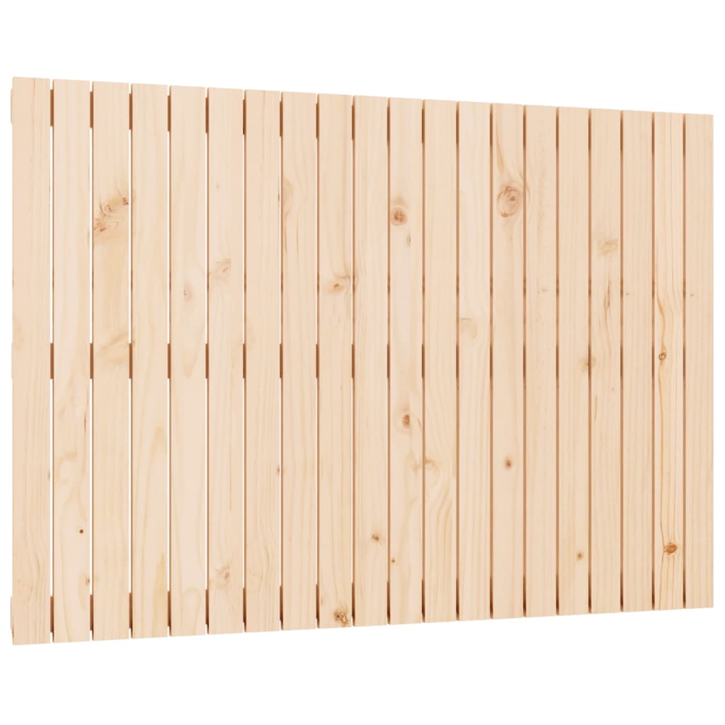 Tăblie de pat pentru perete, 127,5x3x90 cm, lemn masiv de pin - Lando