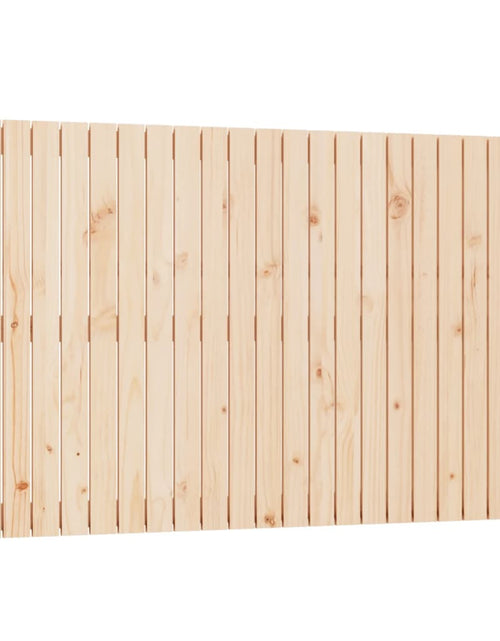 Încărcați imaginea în vizualizatorul Galerie, Tăblie de pat pentru perete, 147x3x90 cm, lemn masiv de pin - Lando
