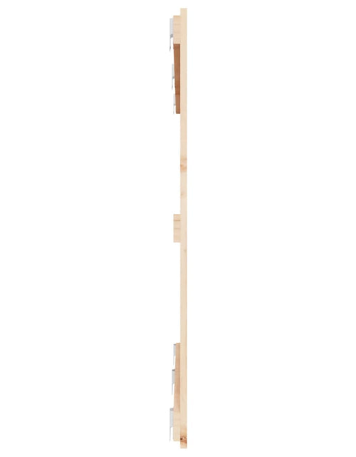 Încărcați imaginea în vizualizatorul Galerie, Tăblie de pat pentru perete, 147x3x90 cm, lemn masiv de pin - Lando
