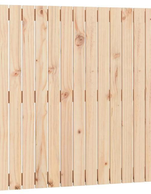 Загрузите изображение в средство просмотра галереи, Tăblie de pat pentru perete, 82,5x3x90 cm, lemn masiv de pin - Lando
