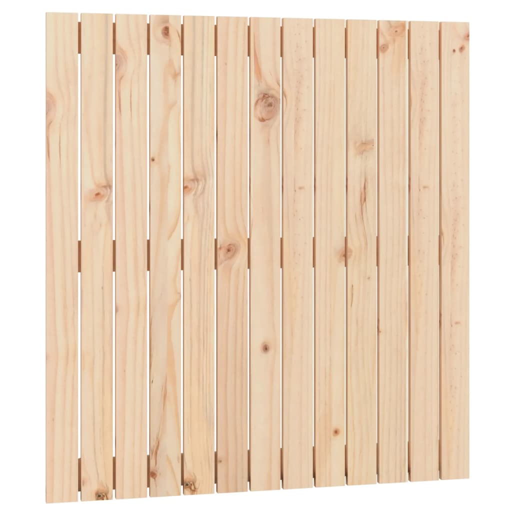 Tăblie de pat pentru perete, 82,5x3x90 cm, lemn masiv de pin - Lando