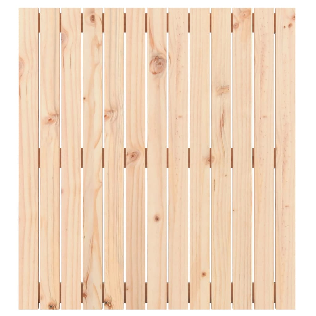 Tăblie de pat pentru perete, 82,5x3x90 cm, lemn masiv de pin - Lando