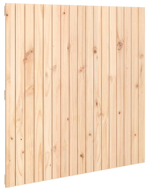 Загрузите изображение в средство просмотра галереи, Tăblie de pat pentru perete, 108x3x110 cm, lemn masiv de pin - Lando
