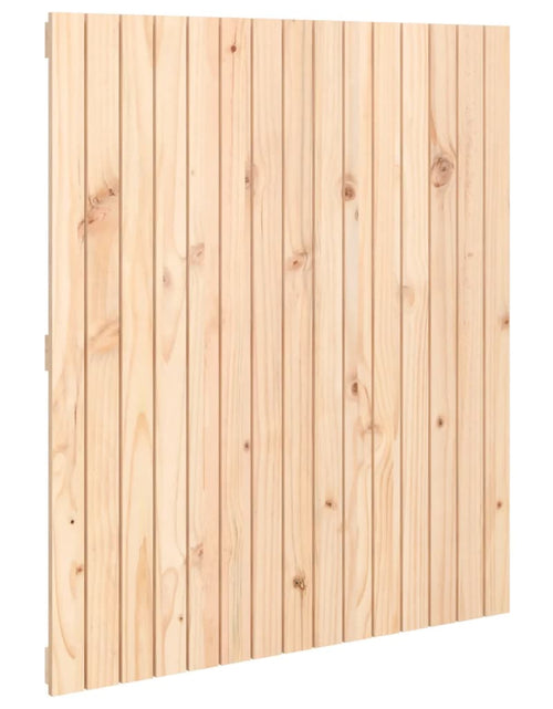 Încărcați imaginea în vizualizatorul Galerie, Tăblie de pat pentru perete, 95,5x3x110 cm, lemn masiv de pin - Lando
