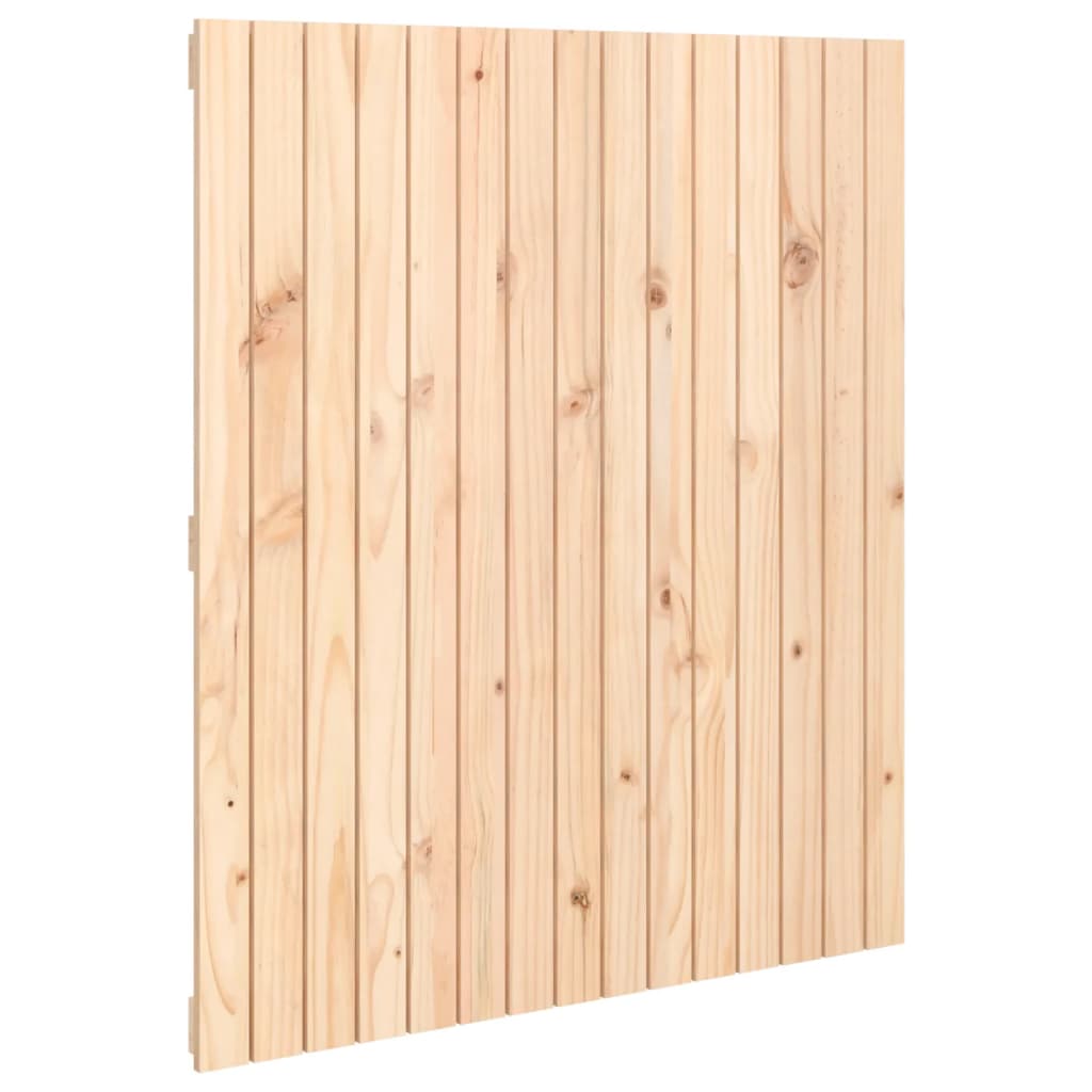 Tăblie de pat pentru perete, 95,5x3x110 cm, lemn masiv de pin - Lando