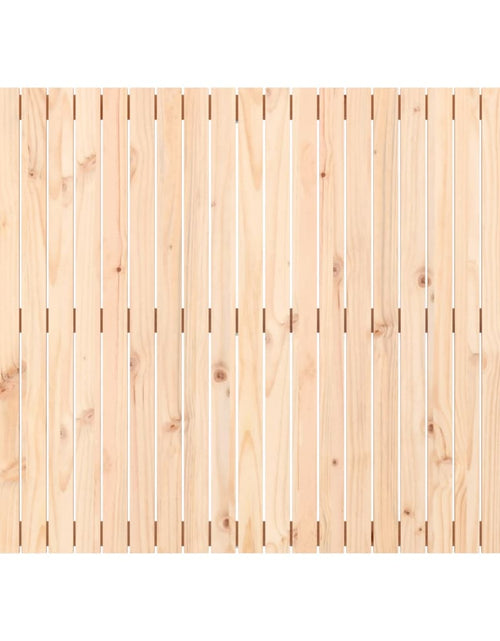 Загрузите изображение в средство просмотра галереи, Tăblie de pat pentru perete, 146,5x3x110 cm, lemn masiv de pin - Lando
