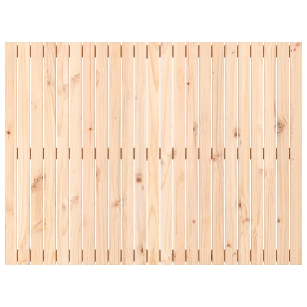 Tăblie de pat pentru perete, 146,5x3x110 cm, lemn masiv de pin - Lando