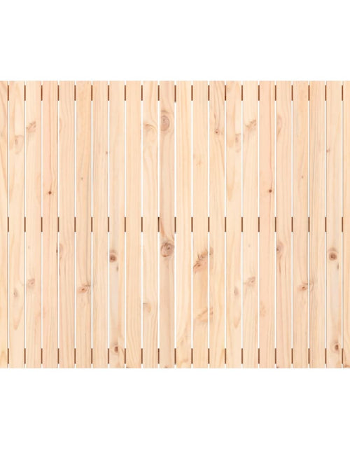 Încărcați imaginea în vizualizatorul Galerie, Tăblie de pat pentru perete, 166x3x110 cm, lemn masiv de pin - Lando
