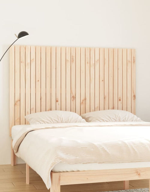Încărcați imaginea în vizualizatorul Galerie, Tăblie de pat pentru perete, 166x3x110 cm, lemn masiv de pin - Lando
