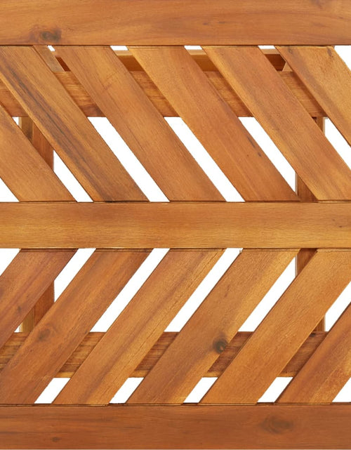 Загрузите изображение в средство просмотра галереи, Masă laterală, 45x45x60 cm, lemn masiv de acacia - Lando
