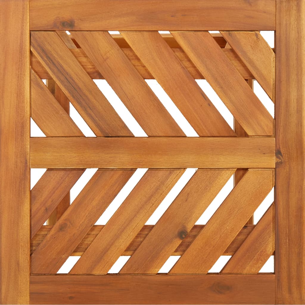 Masă laterală, 45x45x60 cm, lemn masiv de acacia - Lando