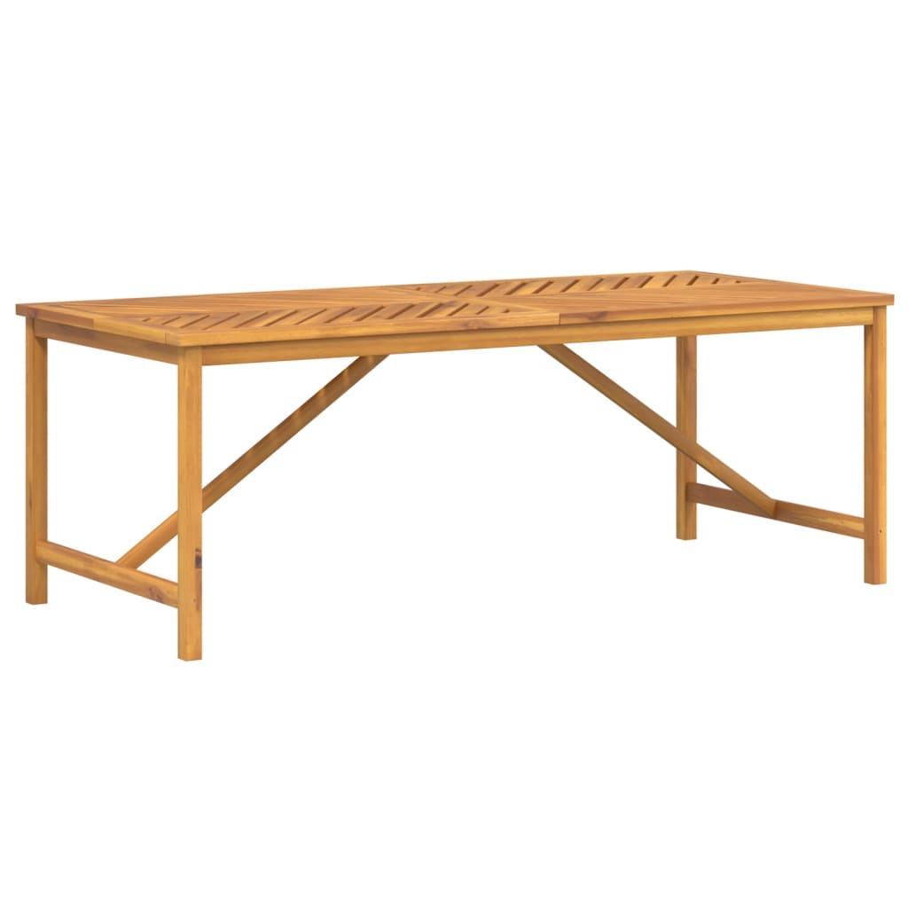Masa de sufragerie grădină 200x90x74 cm, lemn masiv de acacia - Lando