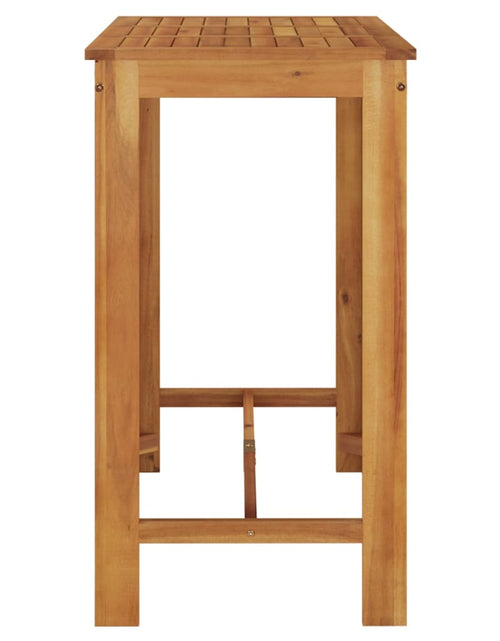Загрузите изображение в средство просмотра галереи, Masă de bar de grădină, 120 x 60 x 105 cm, lemn masiv de acacia - Lando
