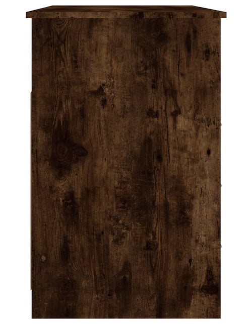 Загрузите изображение в средство просмотра галереи, Birou cu sertare, stejar afumat, 102x50x76 cm, lemn prelucrat - Lando
