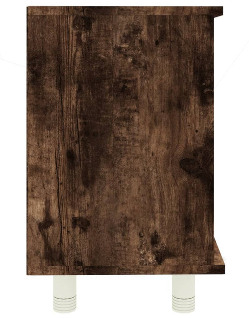 Загрузите изображение в средство просмотра галереи, Dulap de baie, stejar fumuriu, 60x32x53,5 cm, lemn compozit - Lando

