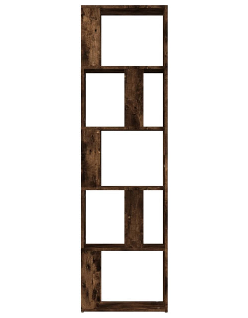 Загрузите изображение в средство просмотра галереи, Bibliotecă, stejar fumuriu, 45x24x160 cm, lemn compozit Lando - Lando
