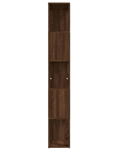 Încărcați imaginea în vizualizatorul Galerie, Bibliotecă, stejar maro, 45x24x160 cm, lemn compozit Lando - Lando
