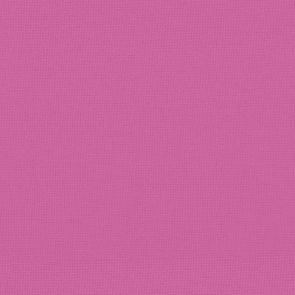 Pernă de paleți, roz, 50x50x12 cm, textil - Lando