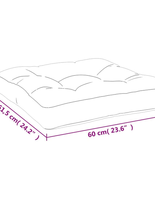 Загрузите изображение в средство просмотра галереи, Pernă pentru paleți multicoloră 60x61,5x10 cm țesătură Oxford Lando - Lando
