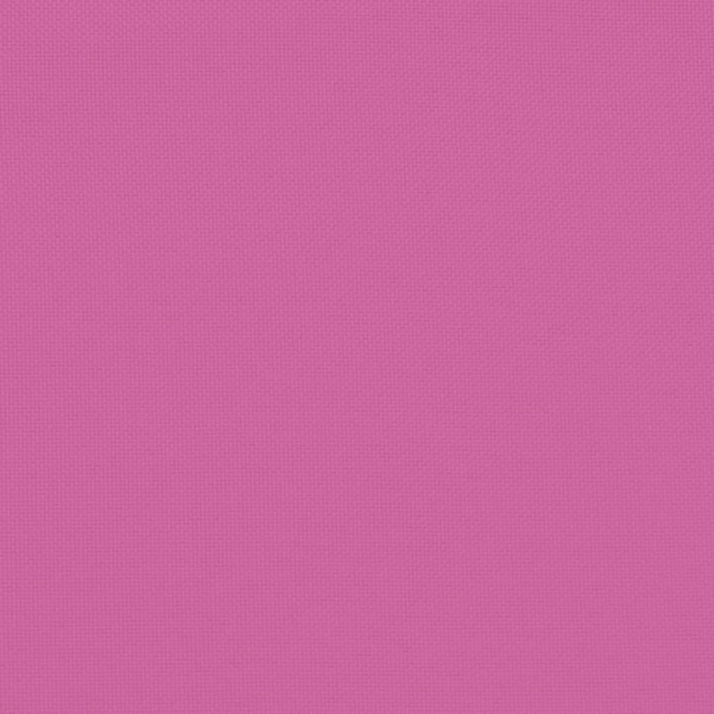 Pernă pentru paleți, roz, 60x61,5x10 cm, țesătură Oxford Lando - Lando
