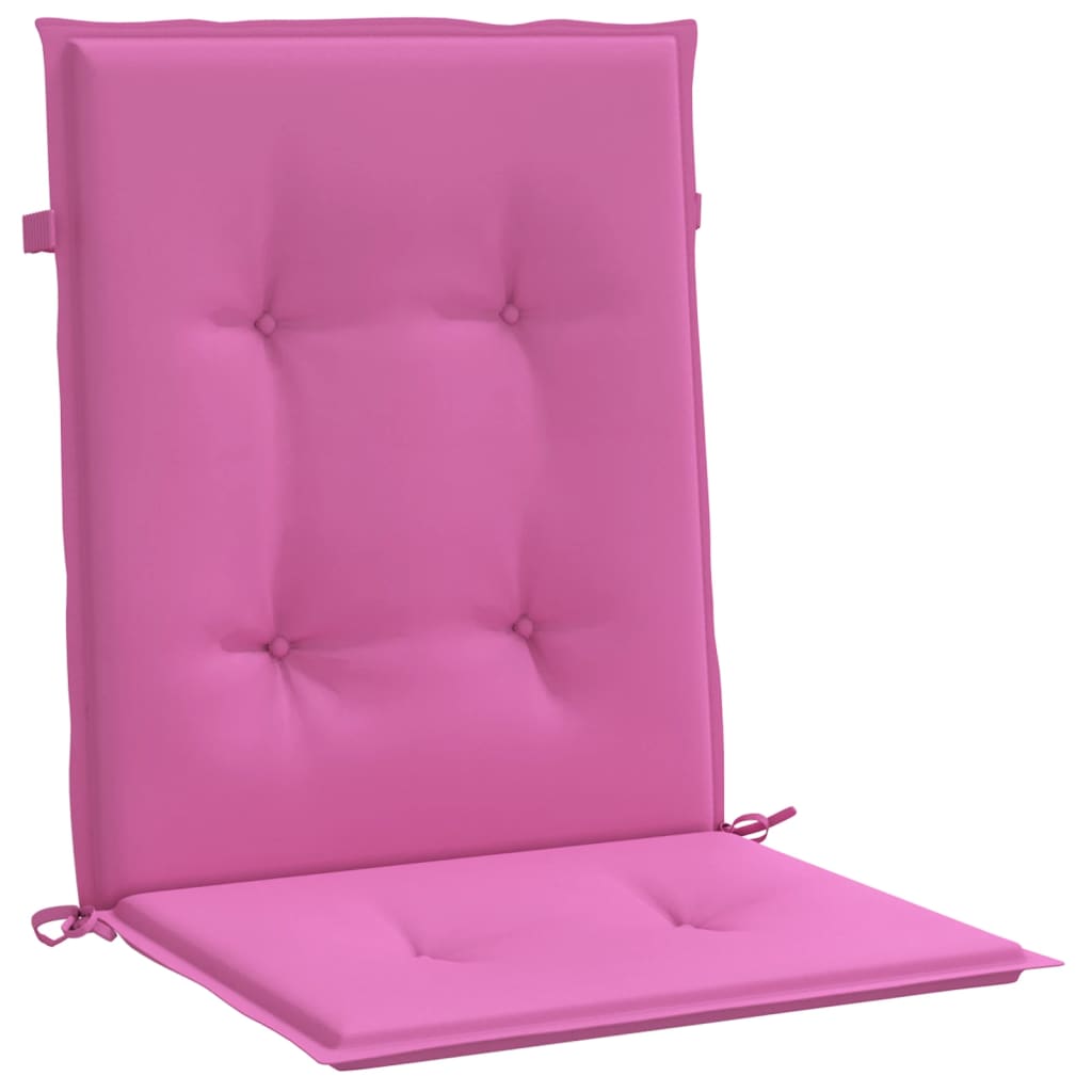Perne pentru scaune cu spătar mic, 6 buc., roz, textil Lando - Lando