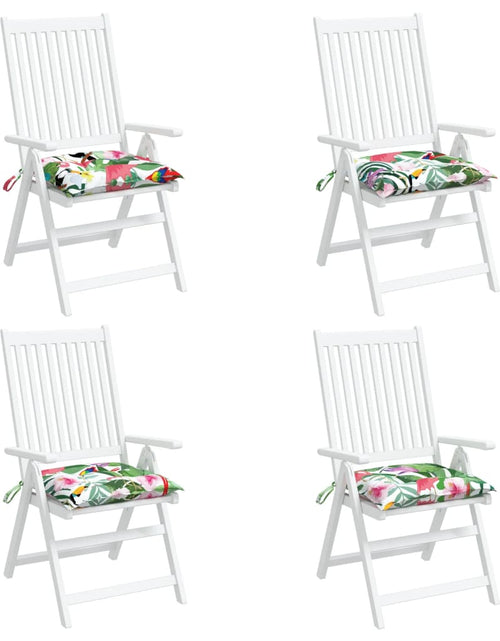 Încărcați imaginea în vizualizatorul Galerie, Perne de scaun, 4 buc., multicolor, 50x50x7 cm, textil oxford - Lando
