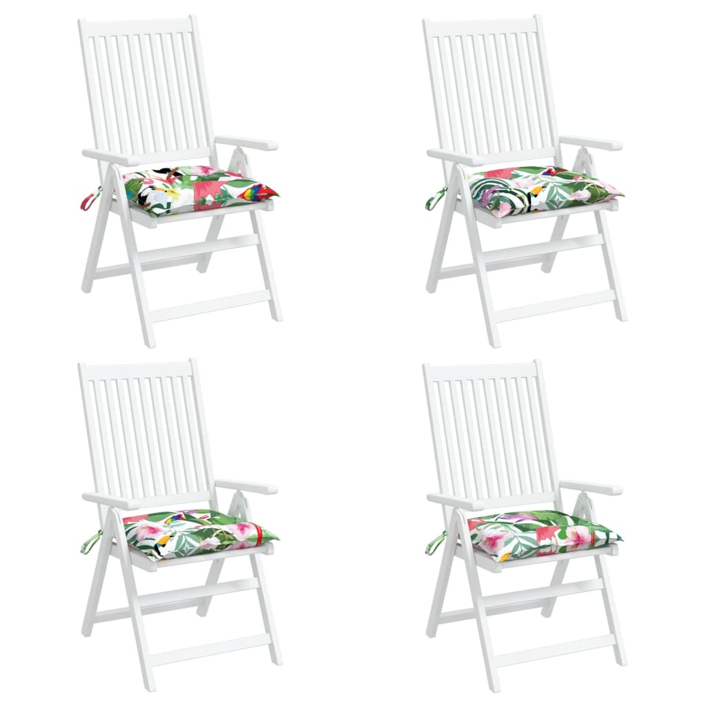 Perne de scaun, 4 buc., multicolor, 50x50x7 cm, textil oxford - Lando