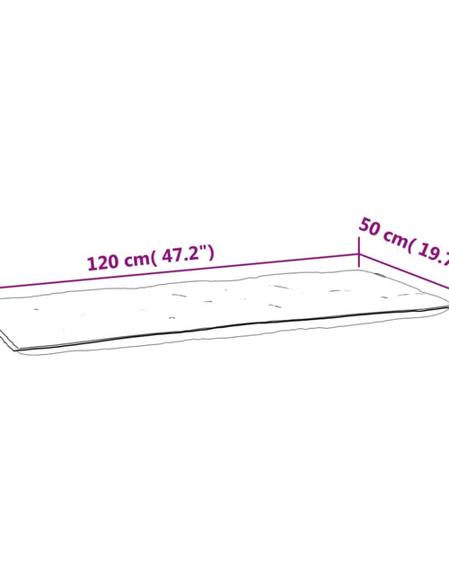 Загрузите изображение в средство просмотра галереи, Perne bancă de grădină 2 buc. model frunze 120x50x7 cm textil Lando - Lando
