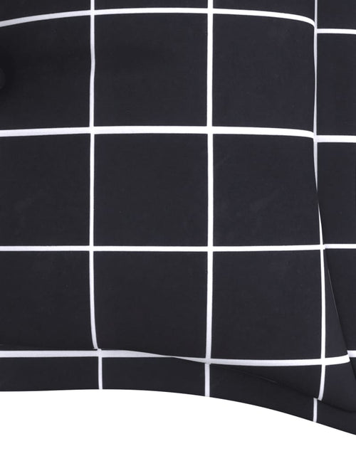 Încărcați imaginea în vizualizatorul Galerie, Perne de bancă, 2 buc., negru, 180x50x7 cm textil model carouri Lando - Lando
