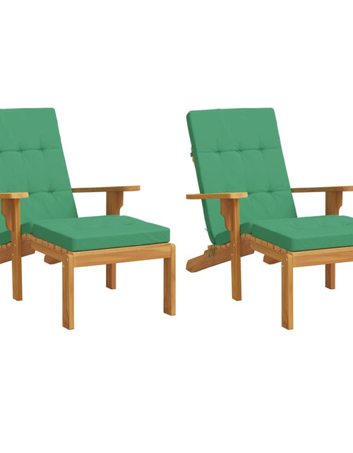 Încărcați imaginea în vizualizatorul Galerie, Perne scaun de terasă, 2 buc, verde, țesătură Oxford Lando - Lando
