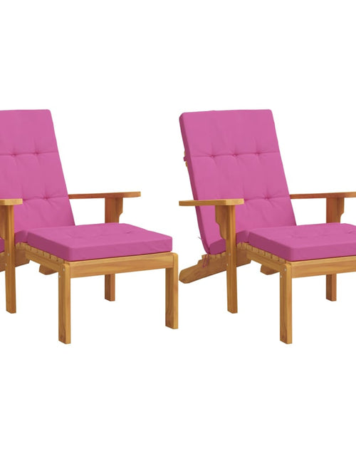 Загрузите изображение в средство просмотра галереи, Perne scaun de terasă, 2 buc, roz, țesătură Oxford Lando - Lando

