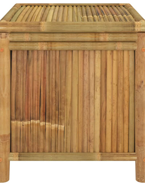 Încărcați imaginea în vizualizatorul Galerie, Cutie de depozitare de grădină, 60x52x55 cm, bambus - Lando
