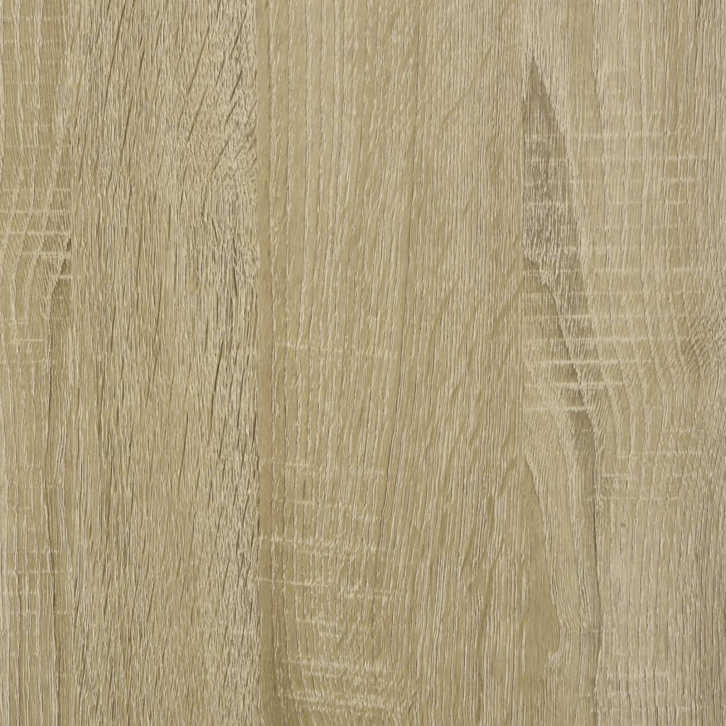 Masă laterală, stejar sonoma, 50x35x52 cm, lemn compozit Lando - Lando