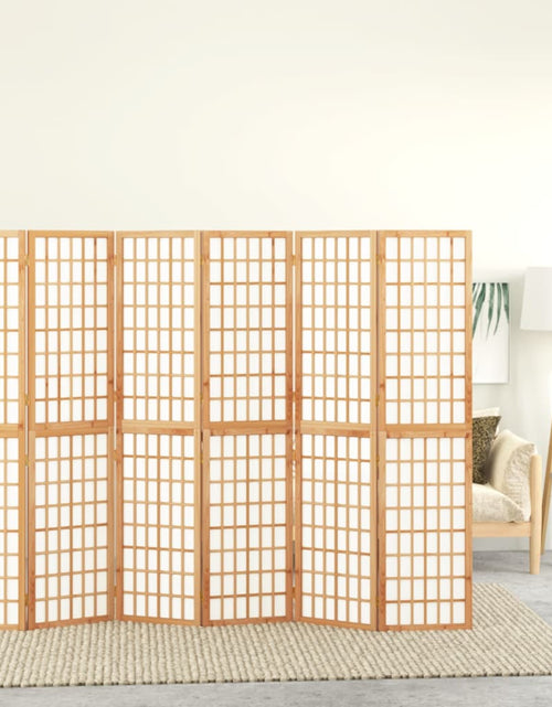 Загрузите изображение в средство просмотра галереи, Paravan pliabil de cameră, 6 panouri, 240x170 cm, stil japonez - Lando
